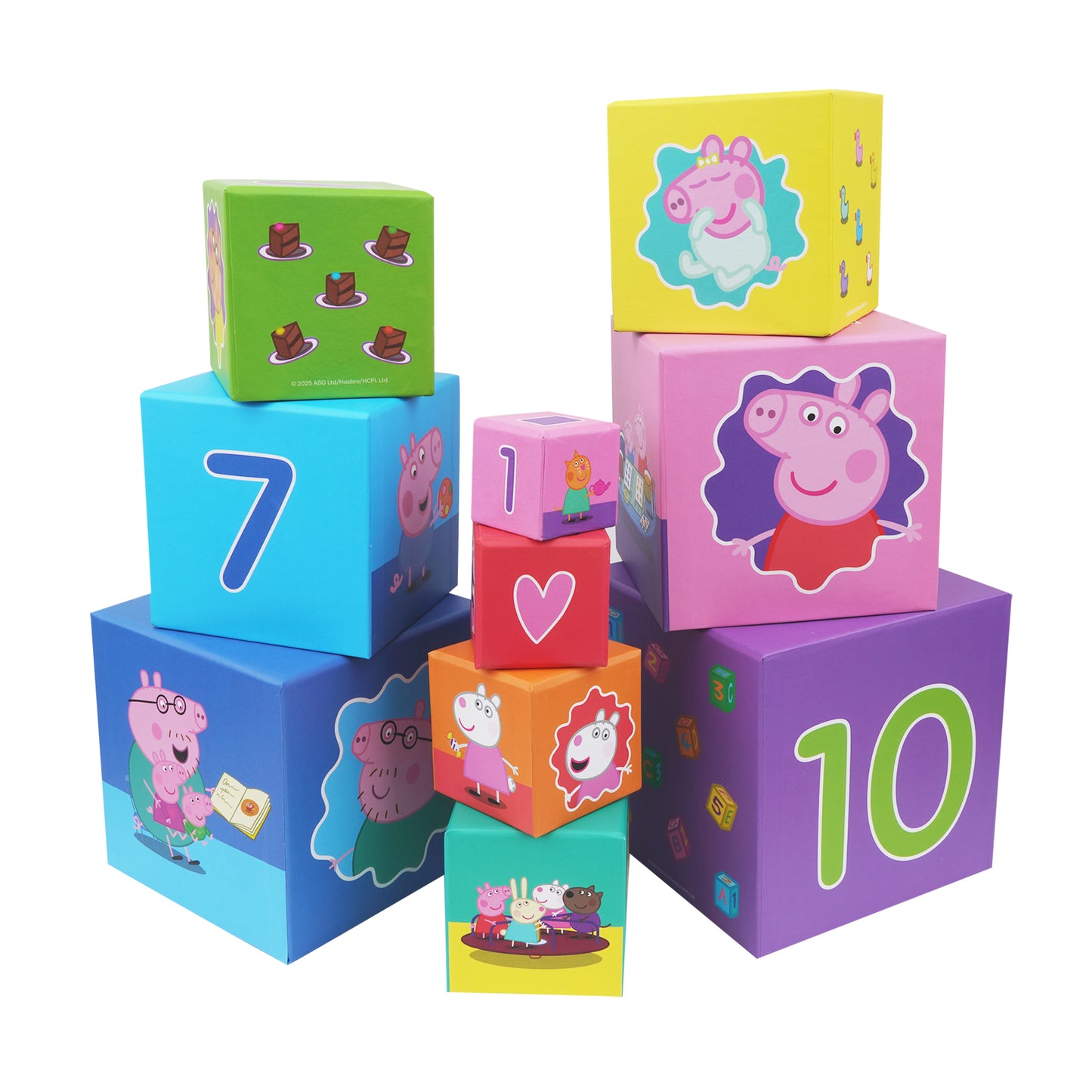 Peppa Pig - Stacking Cubes