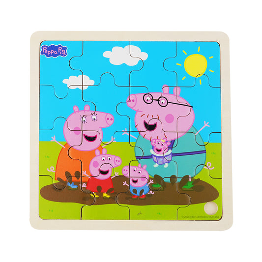 Peppa Pig - Wooden Puzzle - Mud