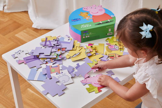 Peppa Pig - Puzzle Suitcase - Peppa Teddy