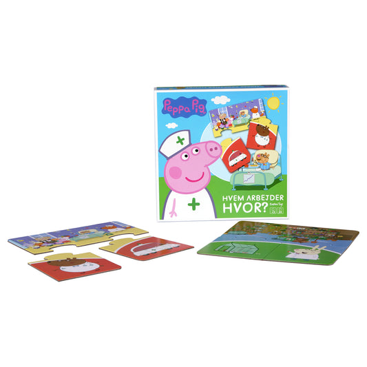 Peppa Pig - Square Games - Who Works Where
