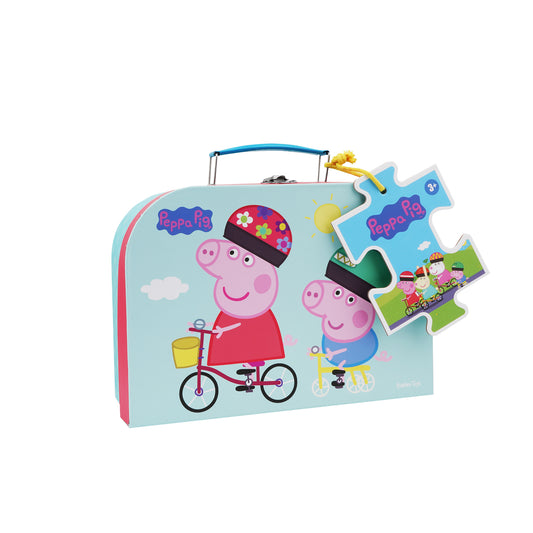 Peppa Pig Suitcase with Puzzle