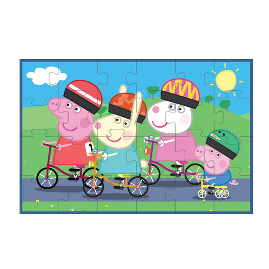 Peppa Pig Suitcase with Puzzle