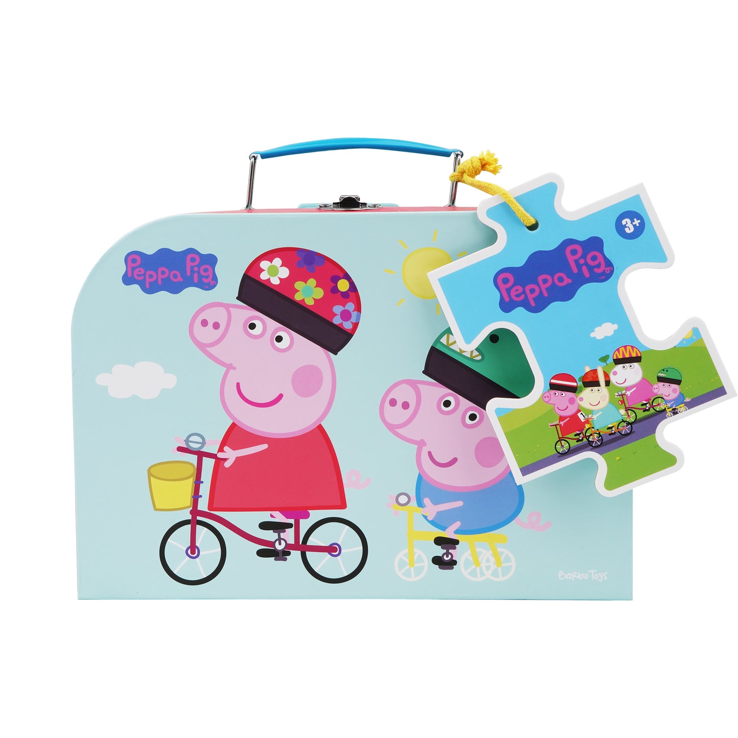 Peppa Pig Suitcase with Puzzle