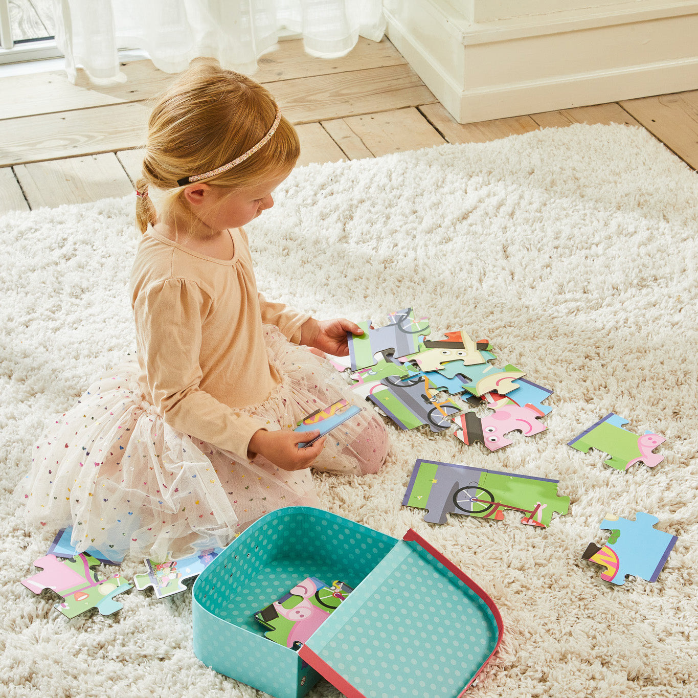 Peppa Pig Suitcase with Puzzle