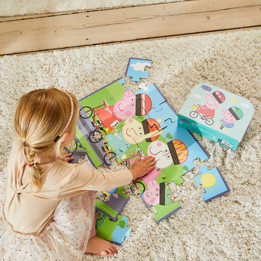 Peppa Pig Suitcase with Puzzle