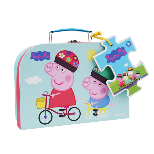 Peppa Pig Suitcase with Puzzle