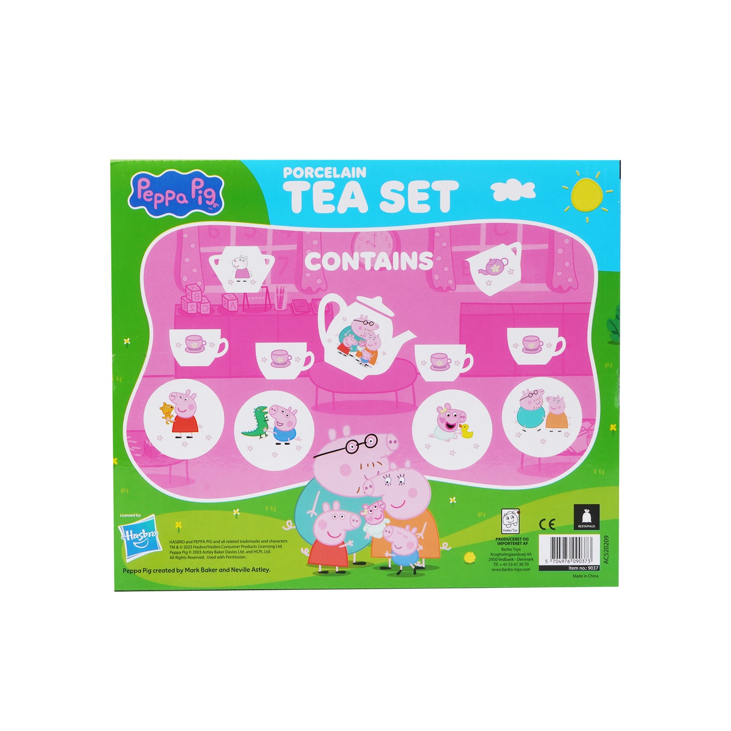 Peppa Pig - Porcelain tea set