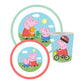 Peppa Pig 3 pcs Mealtime Set