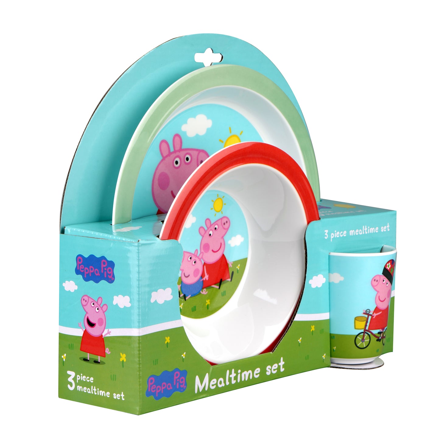 Peppa Pig 3 pcs Mealtime Set