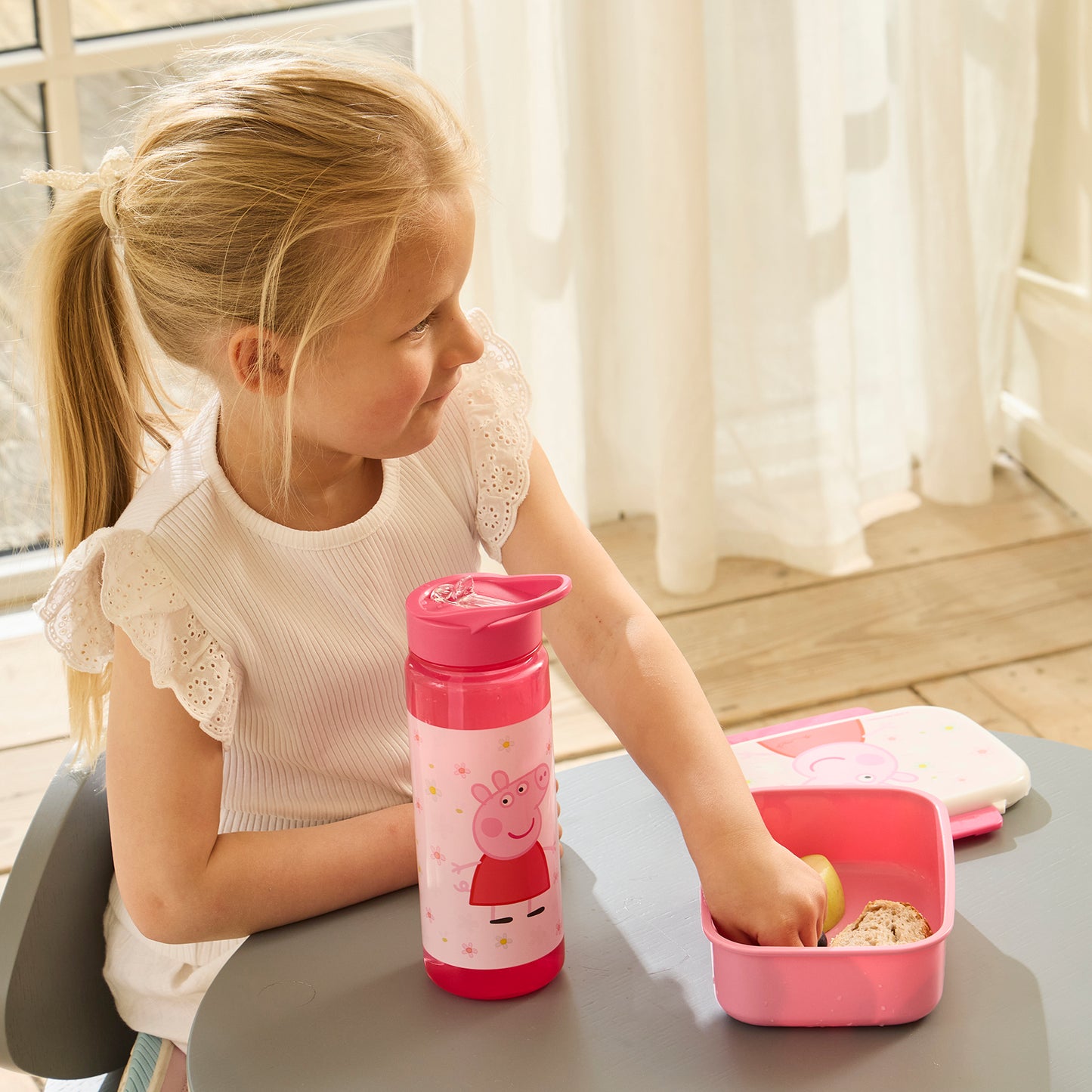 Peppa Pig - Lunch Box - Flowers