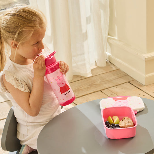 Peppa Pig - Drinking Bottle - Flowers