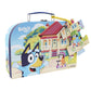 Bluey - Suitcase w. Puzzle - Bikeride