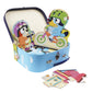 Bluey - Suitcase w. Puzzle - Bikeride