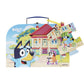 Bluey - Suitcase w. Puzzle - Bikeride