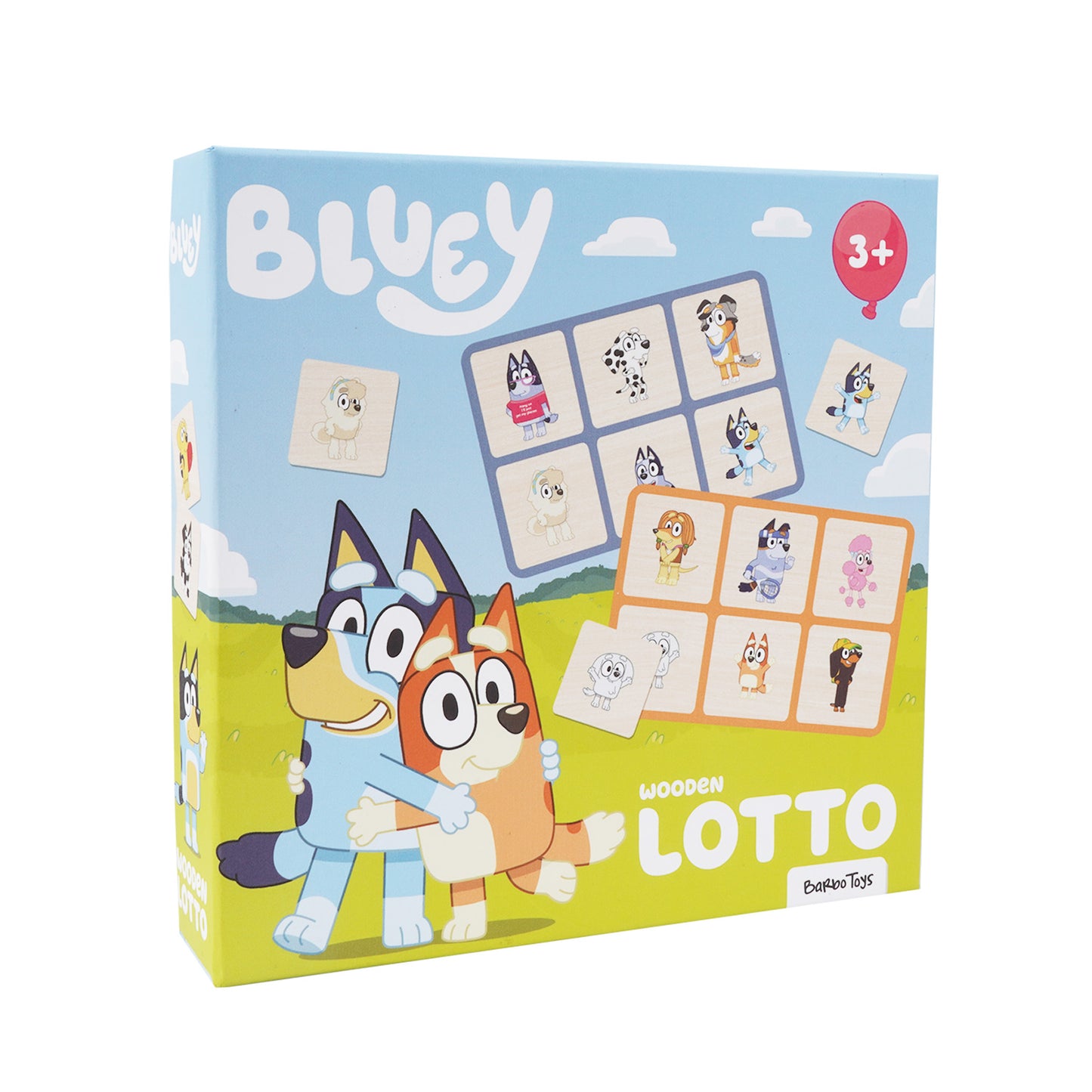 Bluey - Lotto in Wood