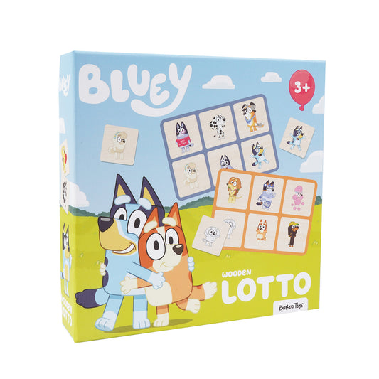 Bluey - Lotto in Wood