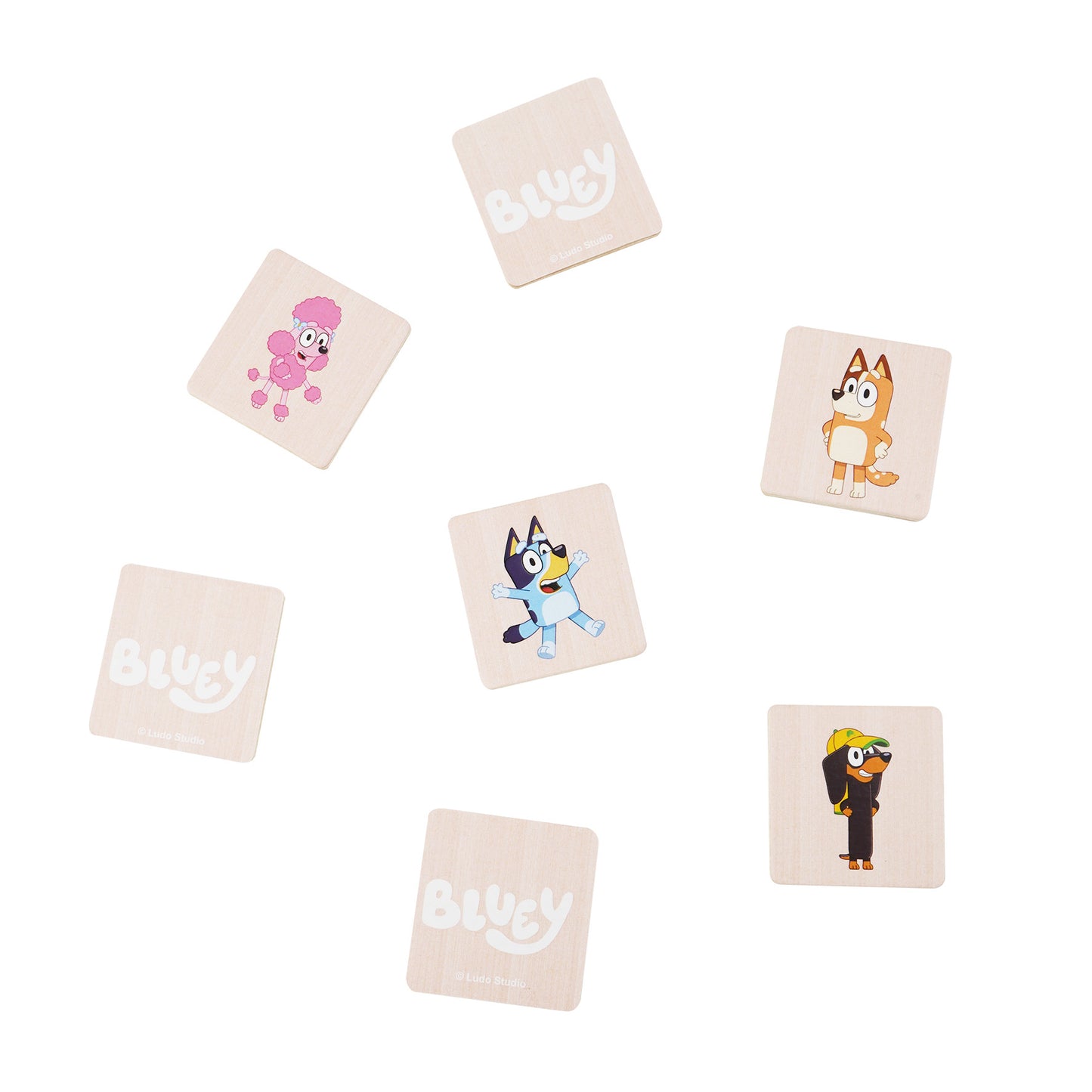 Bluey - Lotto in Wood