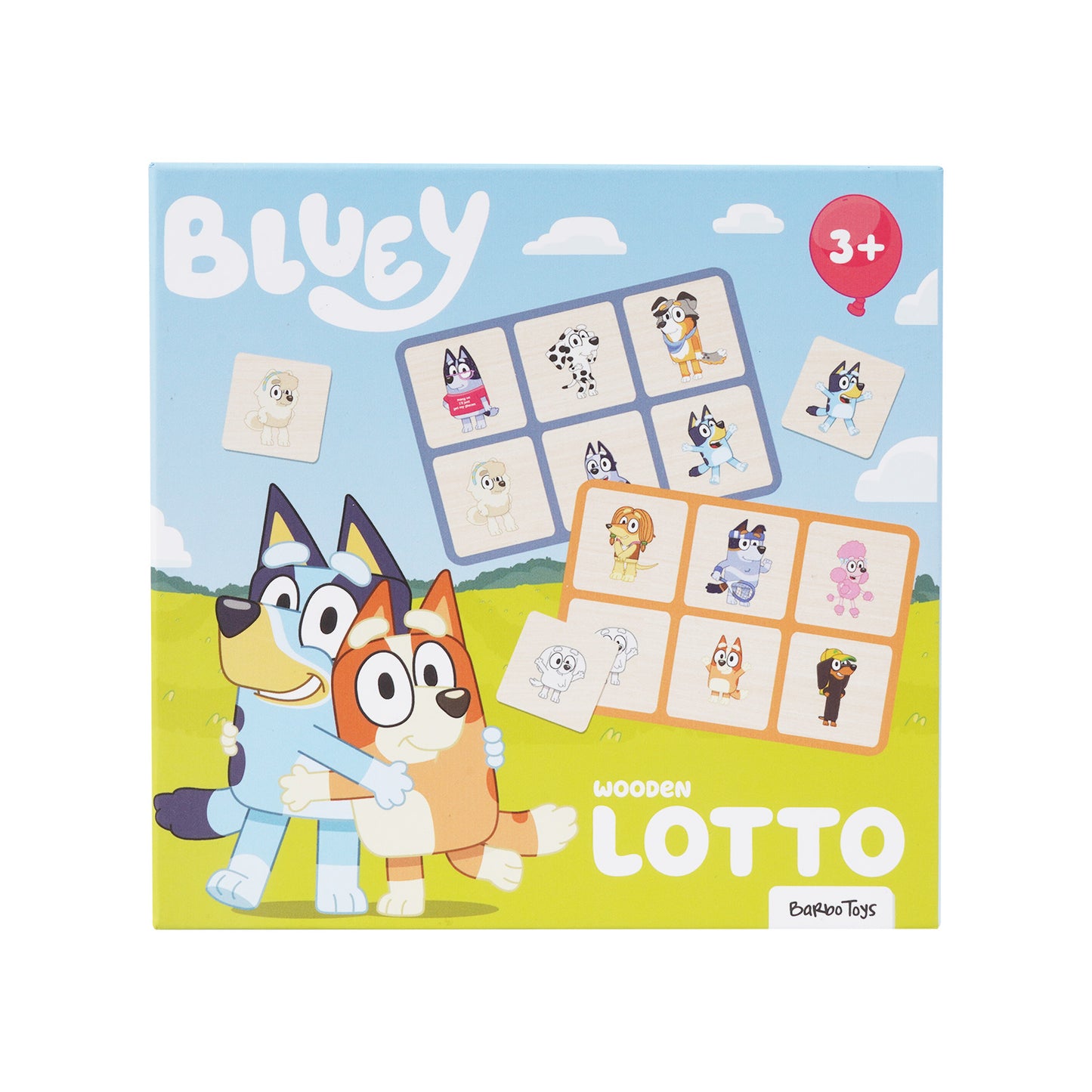 Bluey - Lotto in Wood