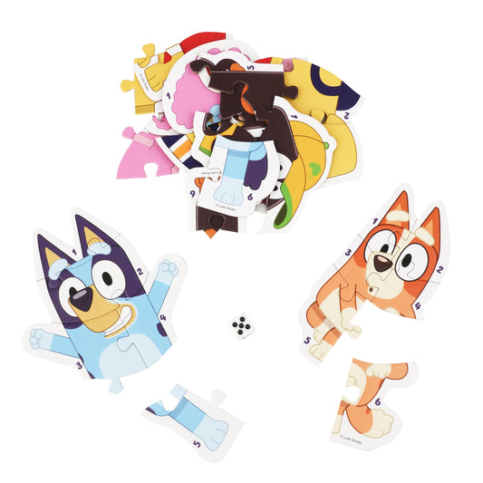 Bluey - Puslespil i Tin Æske 