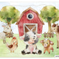 Framed Cardboard Puzzle - Farm