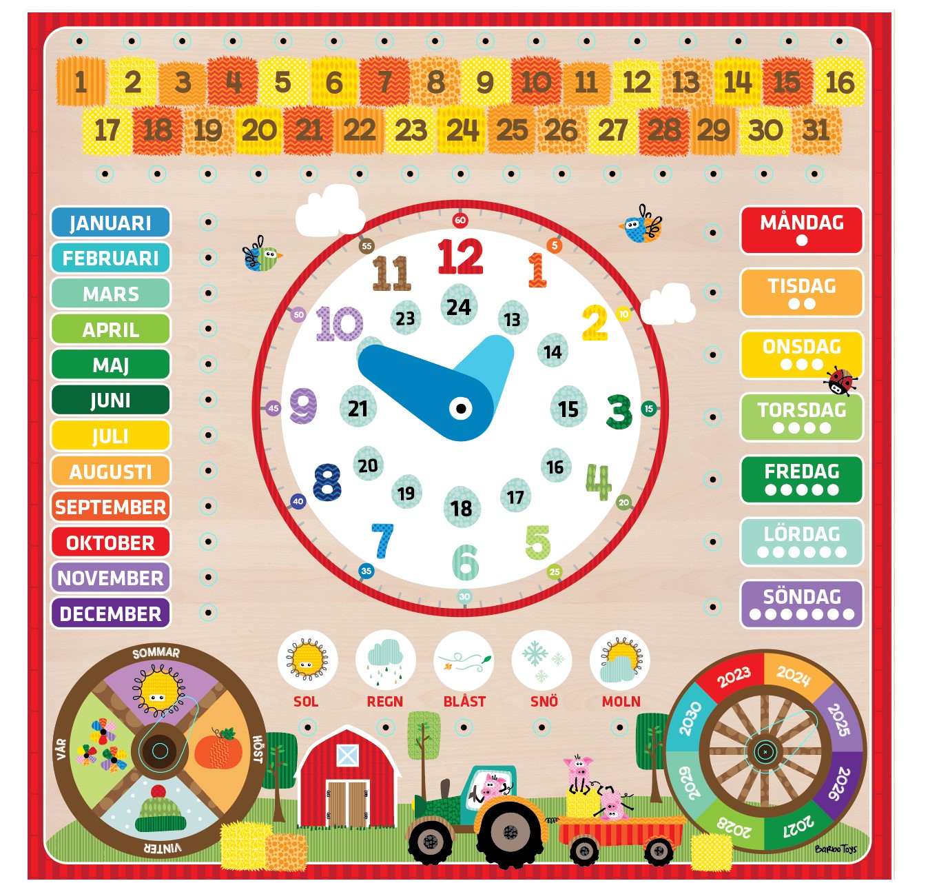 Wacky Wonders Childrens Calendar SE