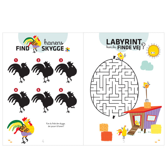 Aktivitetsbog med Lærerige Sjove Wacky Wonders Aktiviteter - FSC