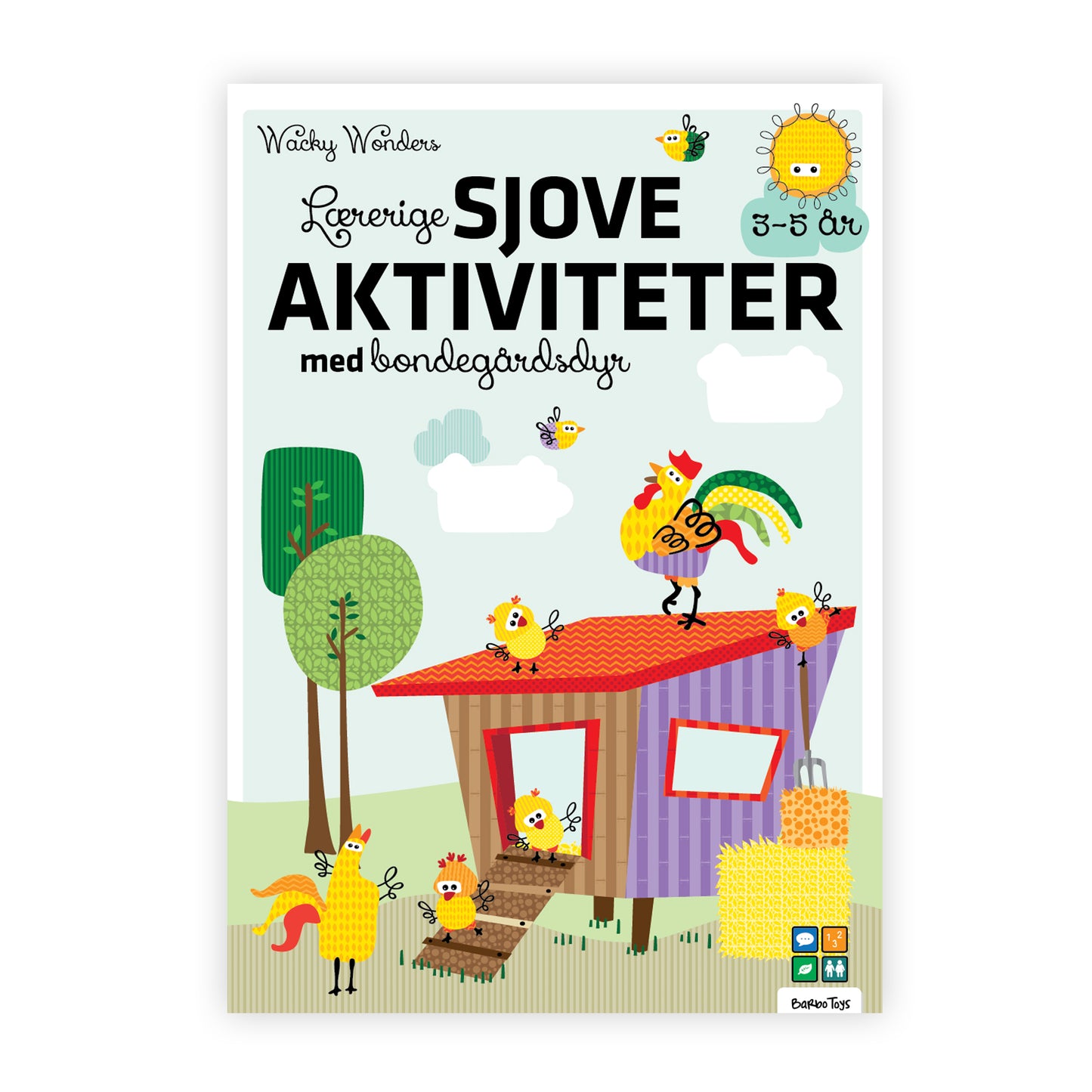 Aktivitetsbog med Lærerige Sjove Wacky Wonders Aktiviteter - FSC