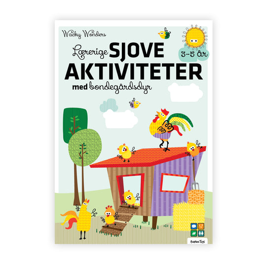 Aktivitetsbog med Lærerige Sjove Wacky Wonders Aktiviteter - FSC