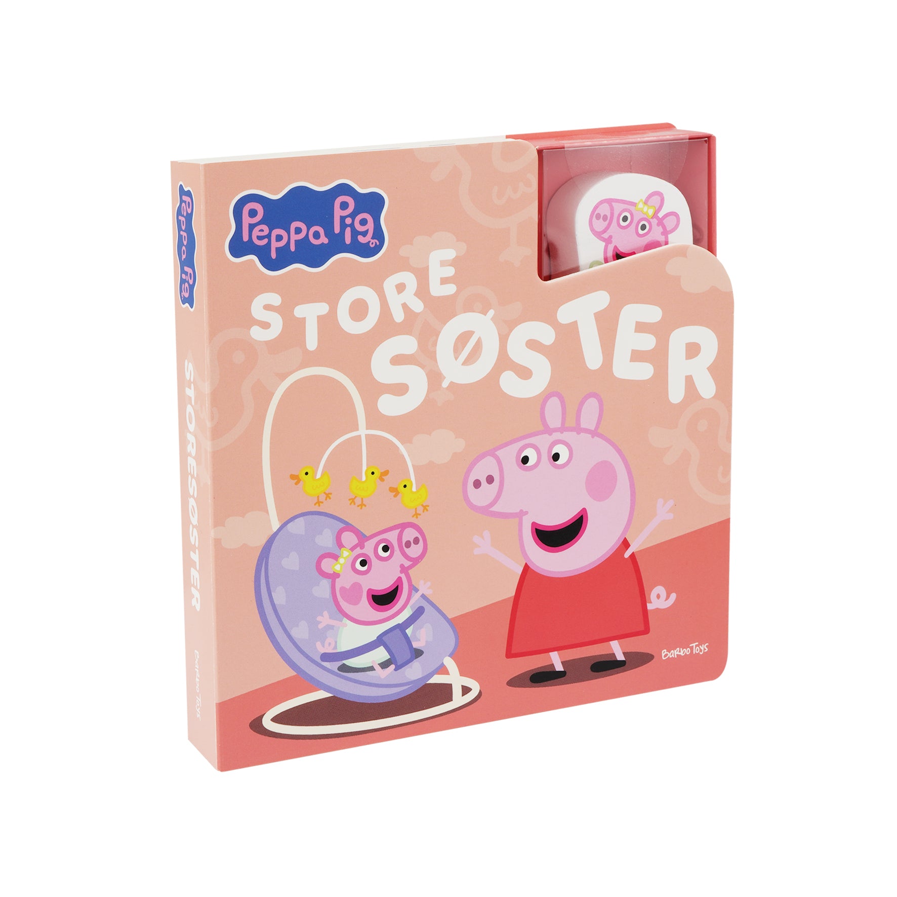 Peppa Pig - Book w Wooden Figure - Big Sister - DK – barbotoys