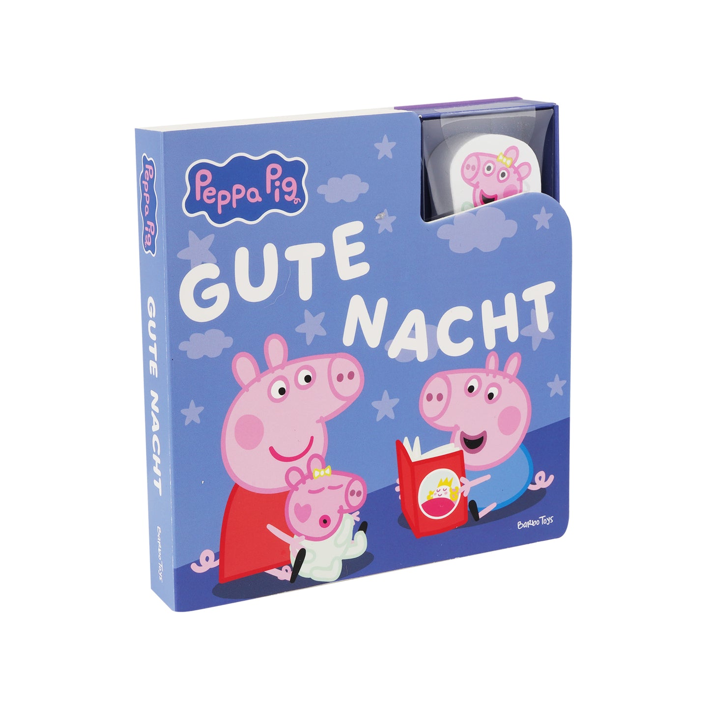 Gurli Gris - Bog med træfigur - Godnat - DK