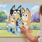 Bluey - Indrammet Pappuslespil - Familie
