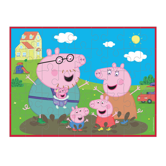 Gurli Gris - Puslespil Boks - Familie 