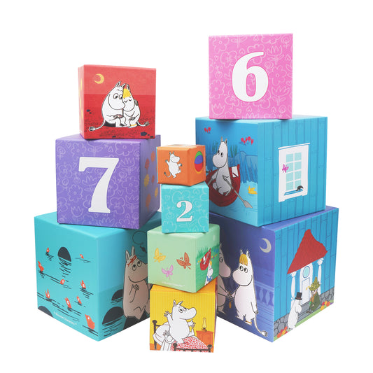 Moomin - Stacking Cubes - House