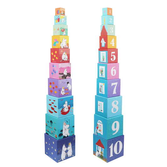 Moomin - Stacking Cubes - House