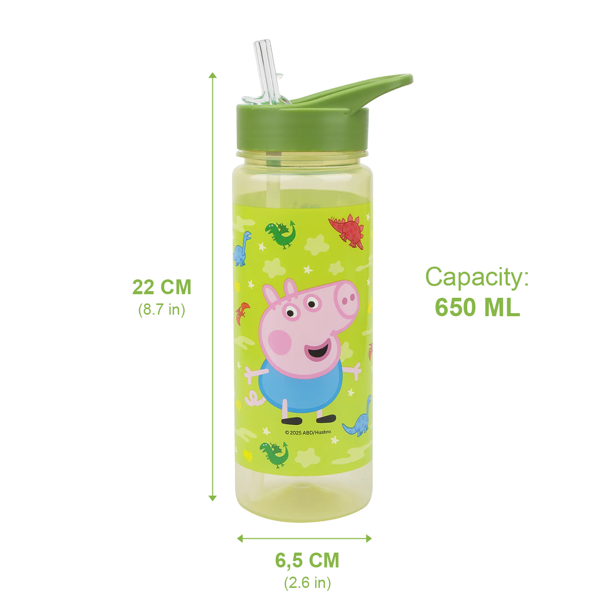 Peppa Pig - Drinking Bottle - Dino