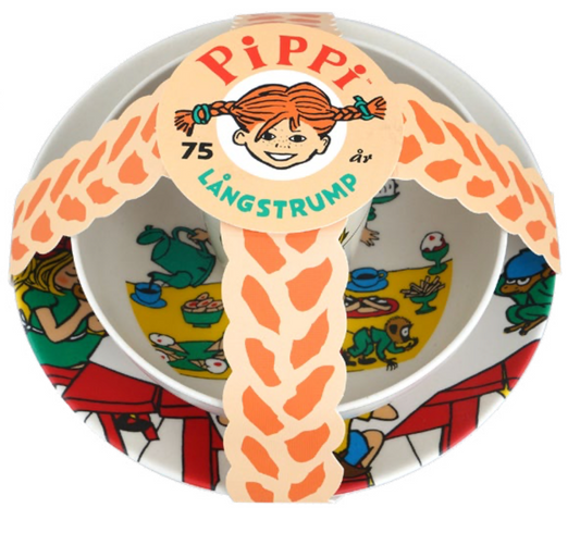 Pippi Langstrømpe - Spise-sæt