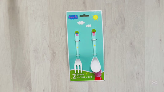 Peppa Pig 2pcs Cutlery Set