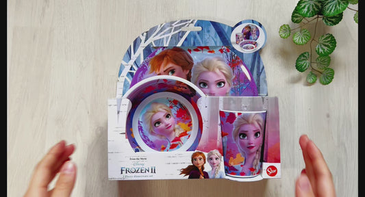 Frozen 3 pcs Melamine Set