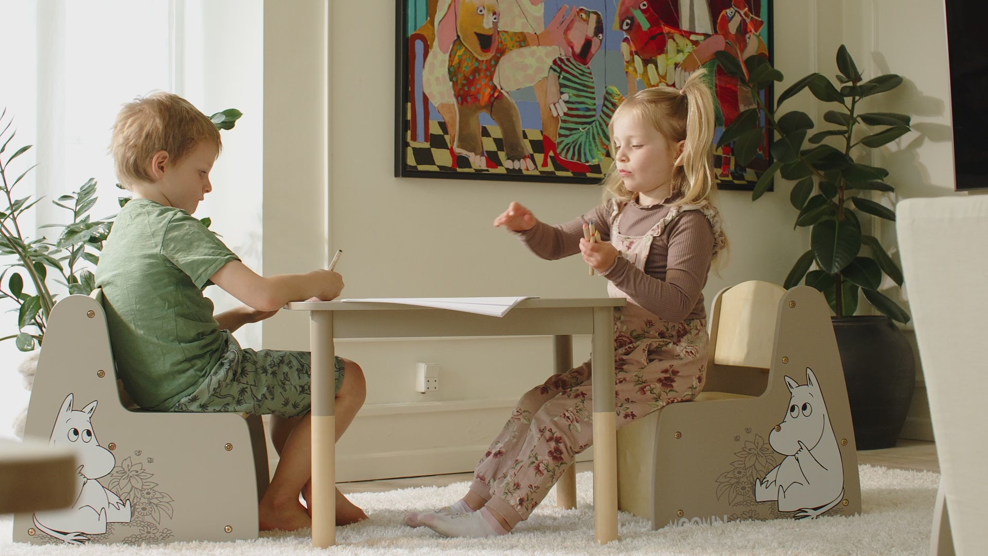 【Little Furniture】スノークのおじょうさん ムーミン椅子 Children's Moomin Chair - Artek