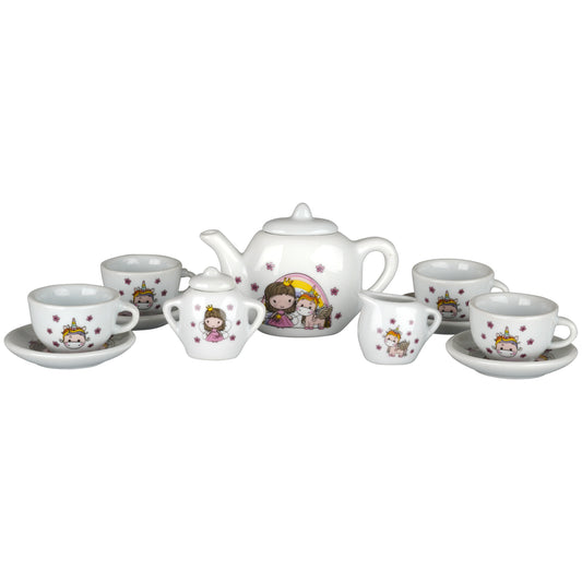 Lillie & Ellie - 12 pcs porcelain tea set