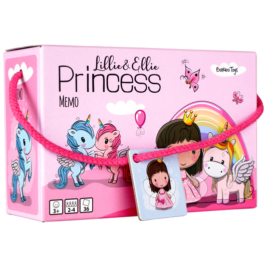 princess memo game box