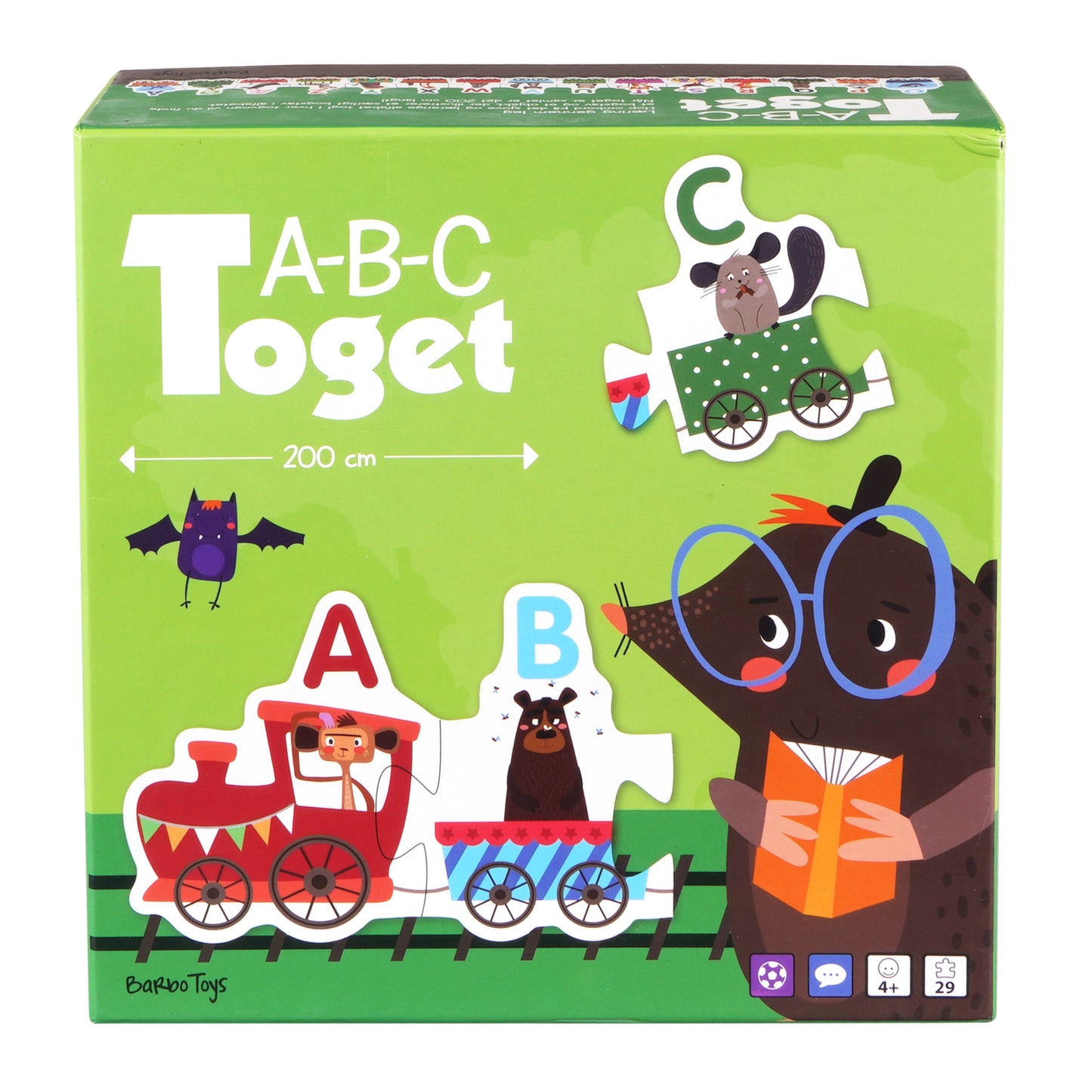 a b c toget box game