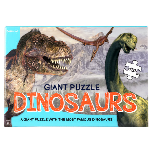 dinosaurs giant puzzle 120 puzzle pieces