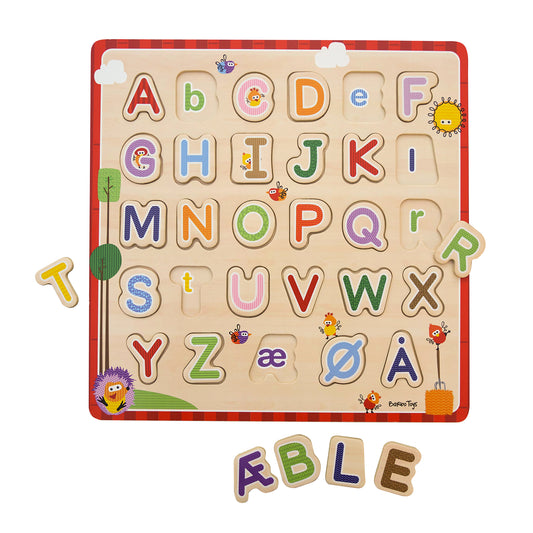 ABC puzzle DK - Wacky Wonders