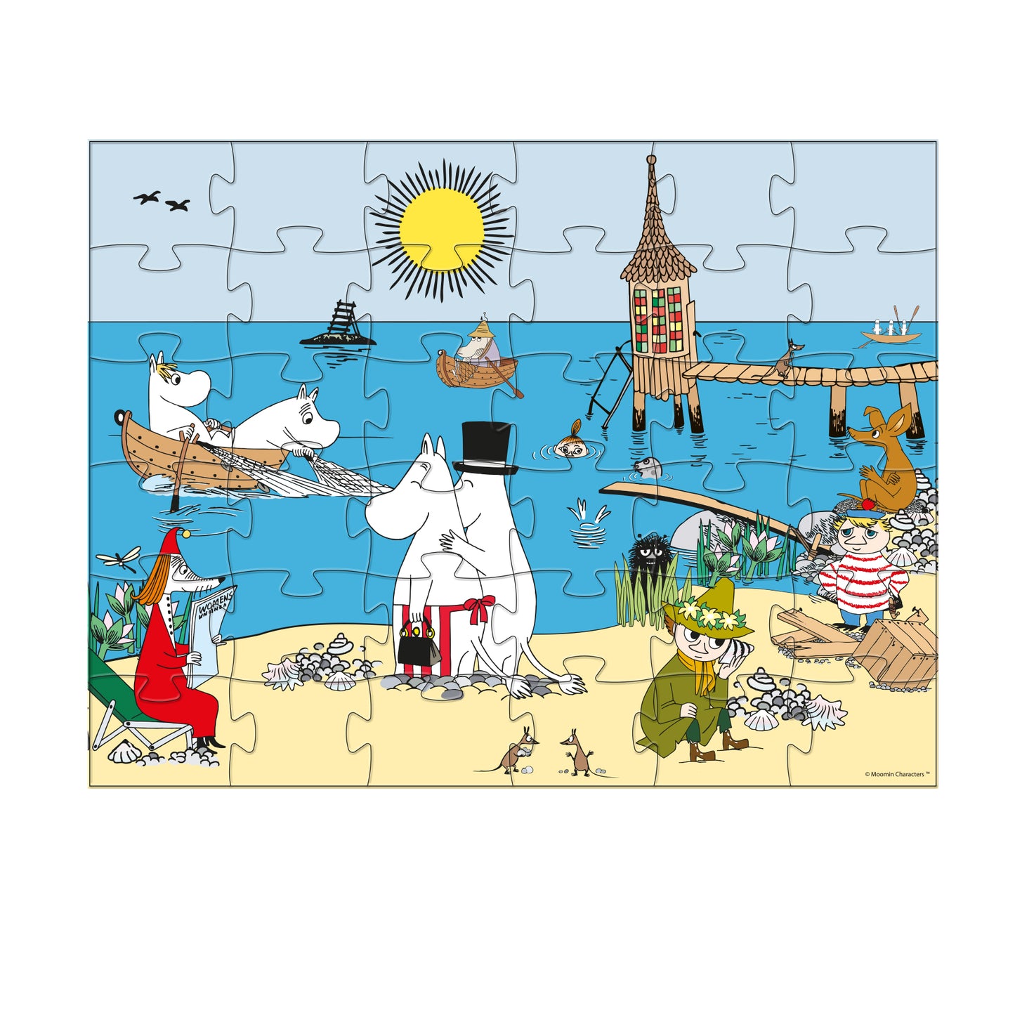 Moomin & the Sea - Deco Puzzle