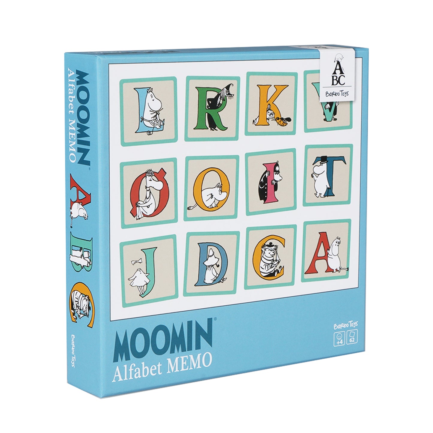 Moomin Alphabet Memo