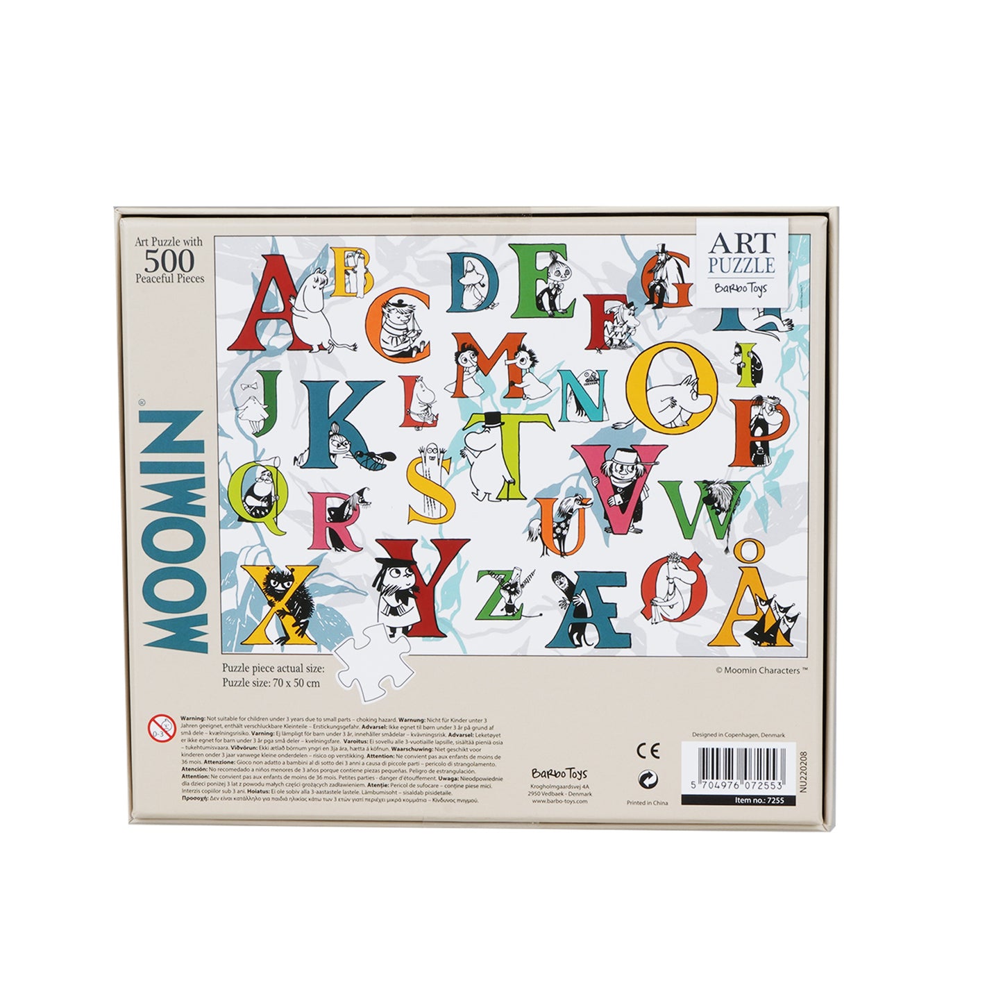 Moomin Art Puzzle - 500 pcs - ABC