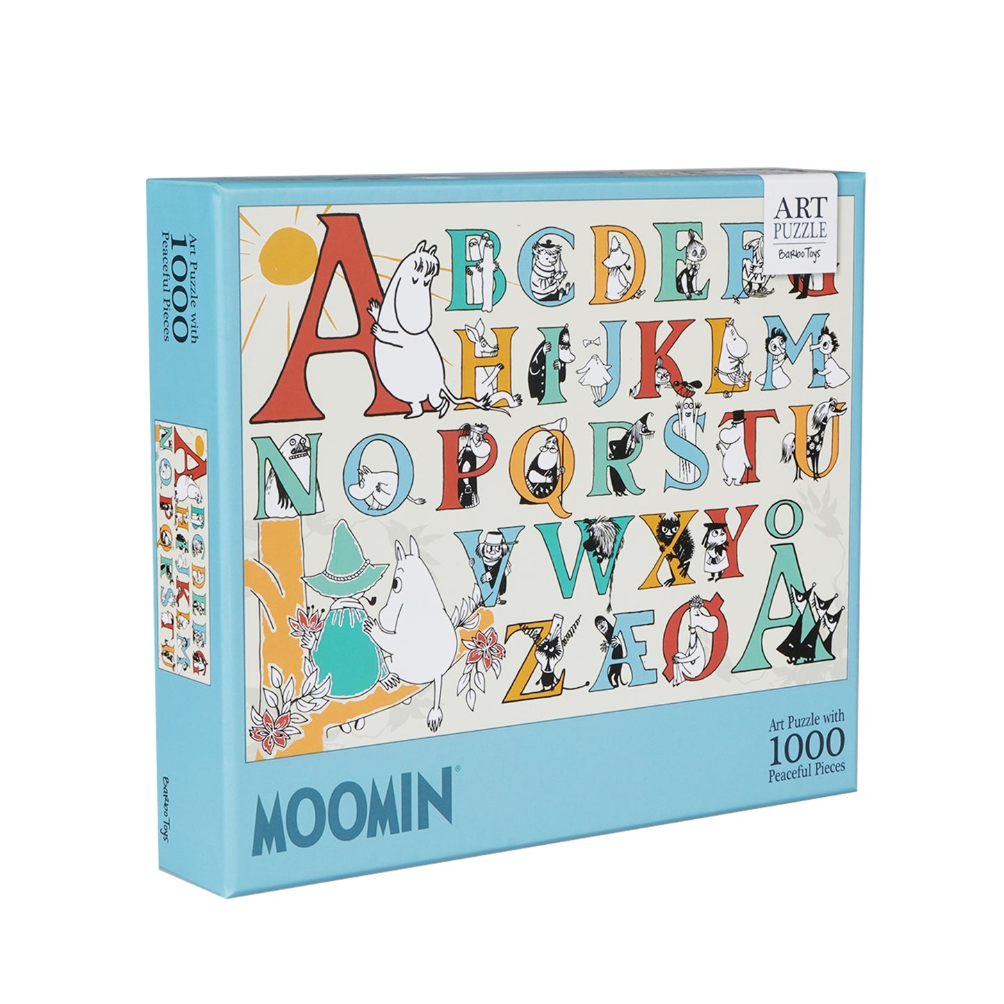 Moomin Art Puslespil - 1000 brikker - ABC