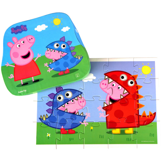 Peppa Pig - Deco puzzle - Peppa / George