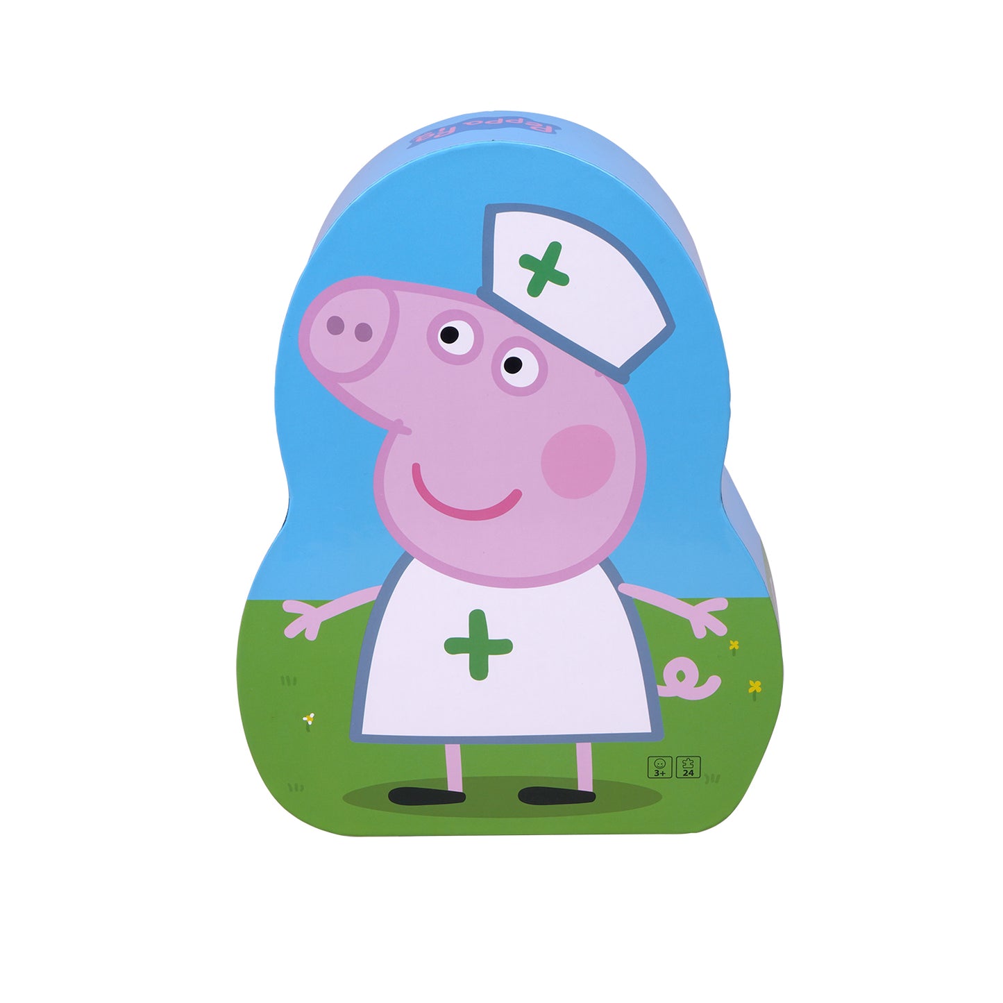deco puzzle peppa pig george nurse